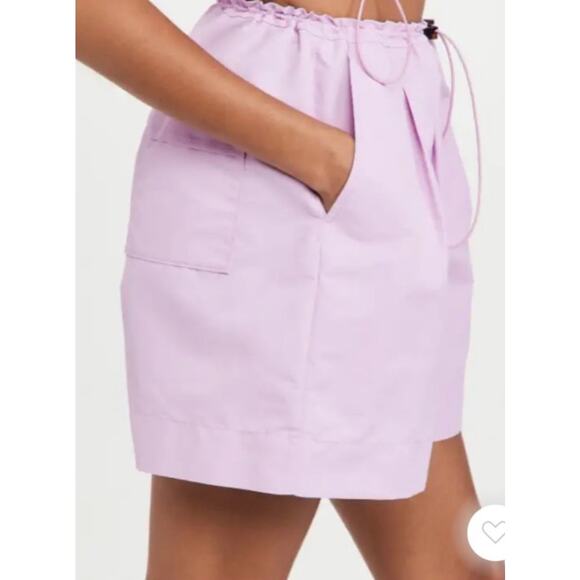 STAUD Purple Coconut Shorts NWT - Picture 3 of 7